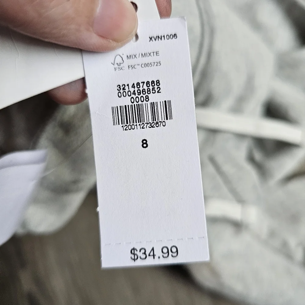 Gap Kids Girls Small 6/7 Gray Draw String Joggers